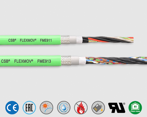 高柔性拖鏈測(cè)量電纜FME